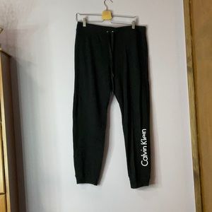 Black Calvin Klein Sweatpants size L